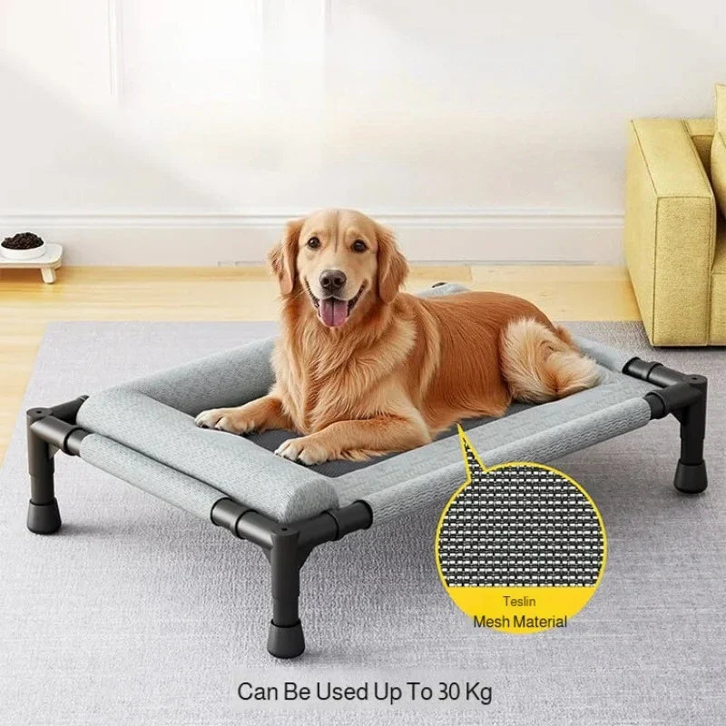 Breathable Cot with Removable Cover for Small to Medium Breeds