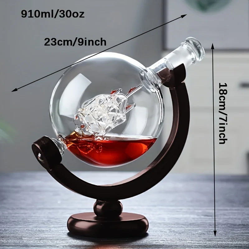 Creative Globe Decanter Set