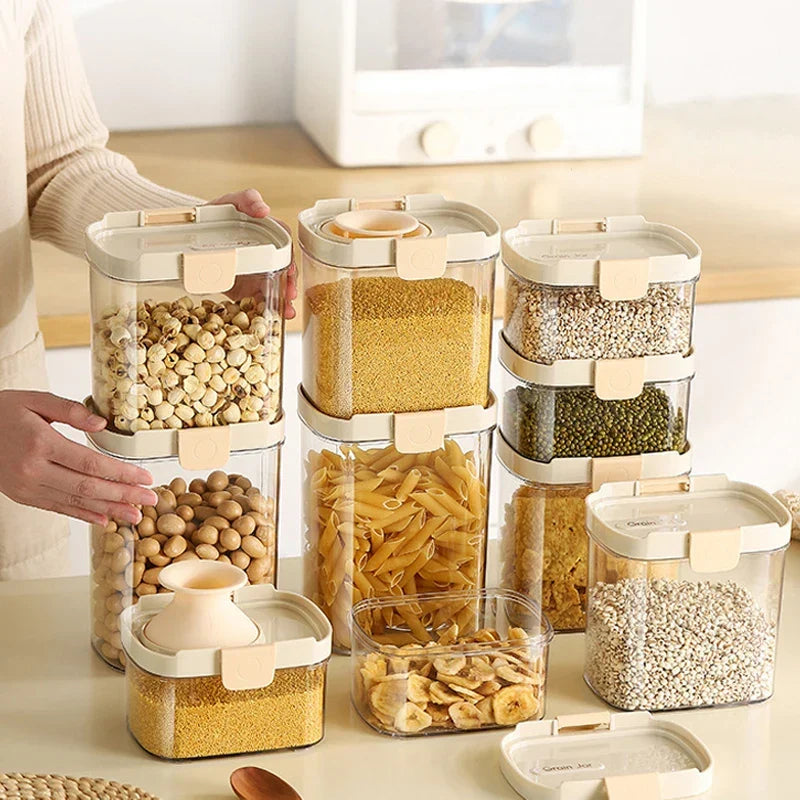 Stackable Transparent Snap-Lock Storage Box