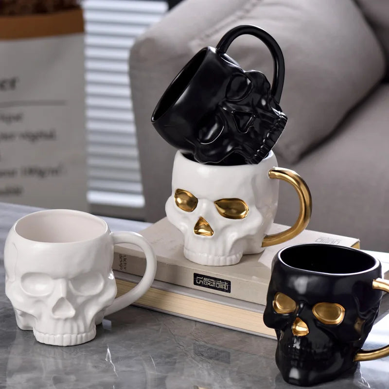 Spooky Skull Coffee Mug