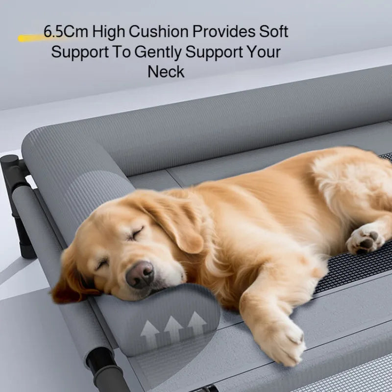 Breathable Cot with Removable Cover for Small to Medium Breeds