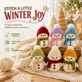 DIY Crochet Snowman Amigurumi Kit