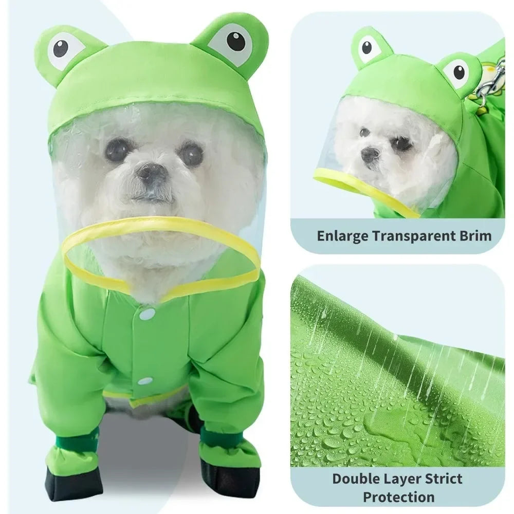 Full-Body Waterproof Dog Raincoat
