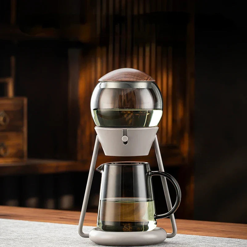 Lazy Brew Spherical Teapot Set