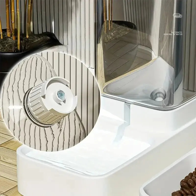 Automatic Food and Water Station for Dogs & Cats
