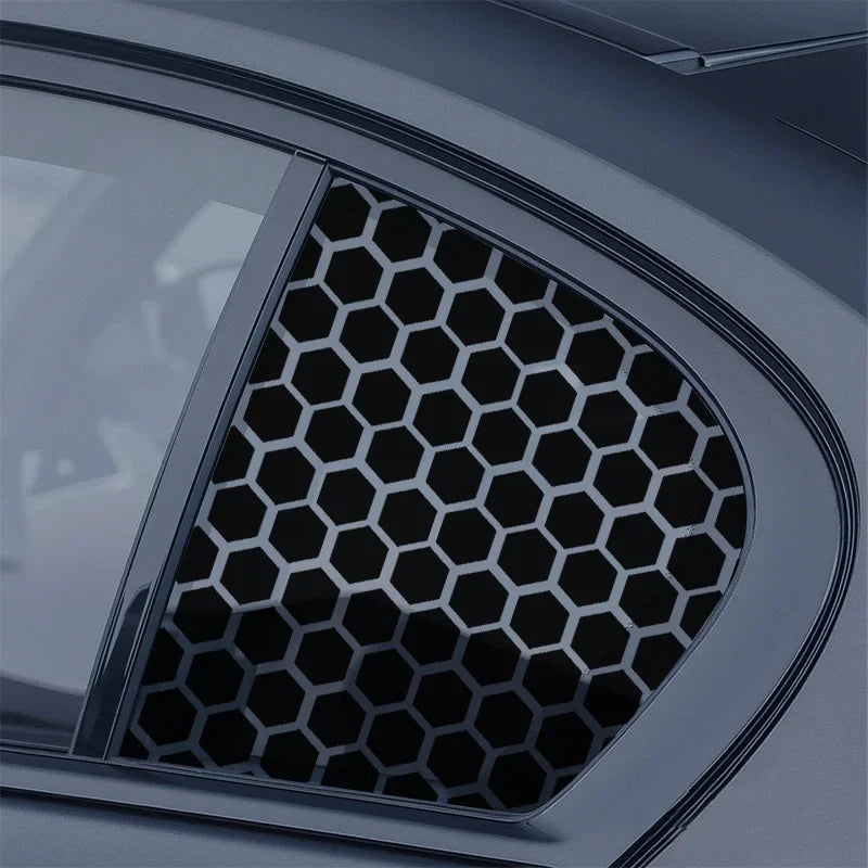 Car Side Window Honeycomb Decor Sticker