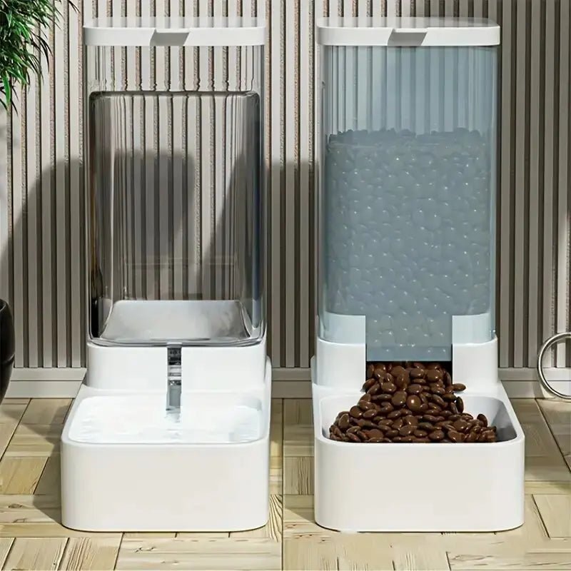 Automatic Food and Water Station for Dogs & Cats