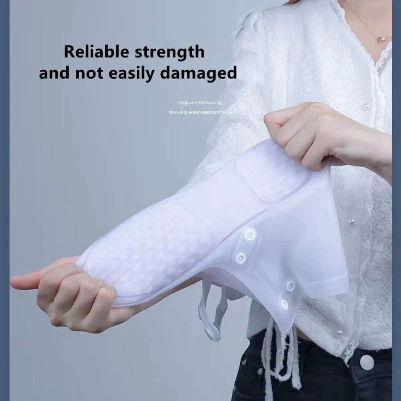 High-Top Waterproof Rain Boot Covers
