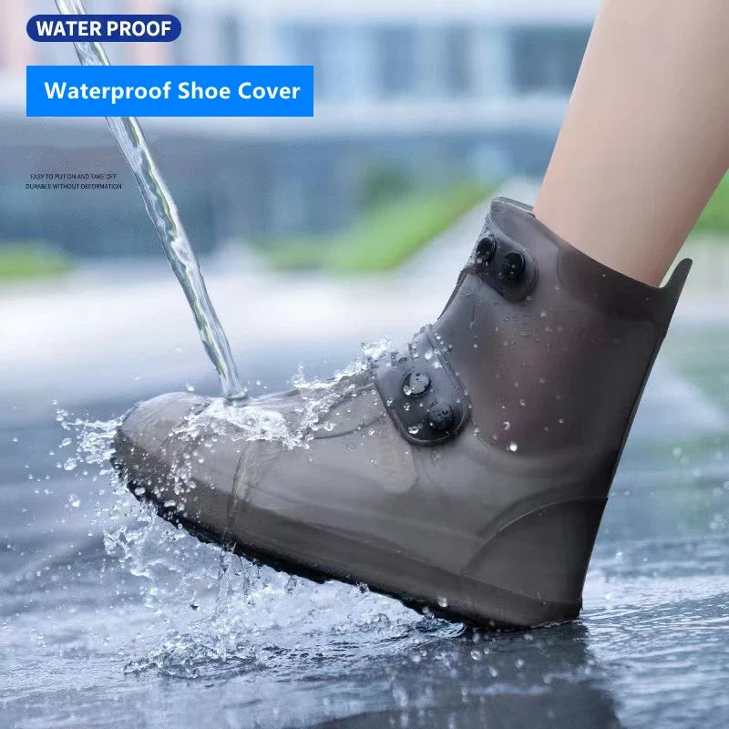 High-Top Waterproof Rain Boot Covers