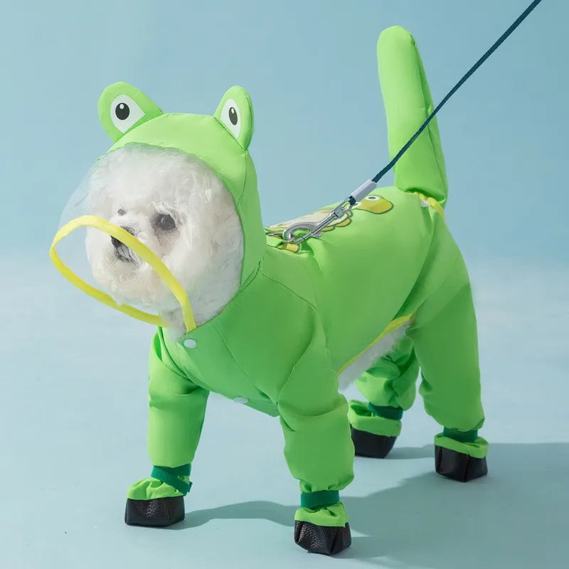 Full-Body Waterproof Dog Raincoat