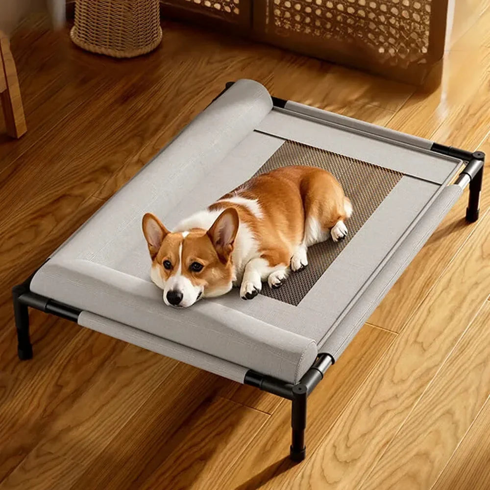 Breathable Cot with Removable Cover for Small to Medium Breeds