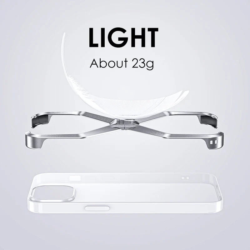 Shock-Resistant Edge Armor Lightweight iPhone Case