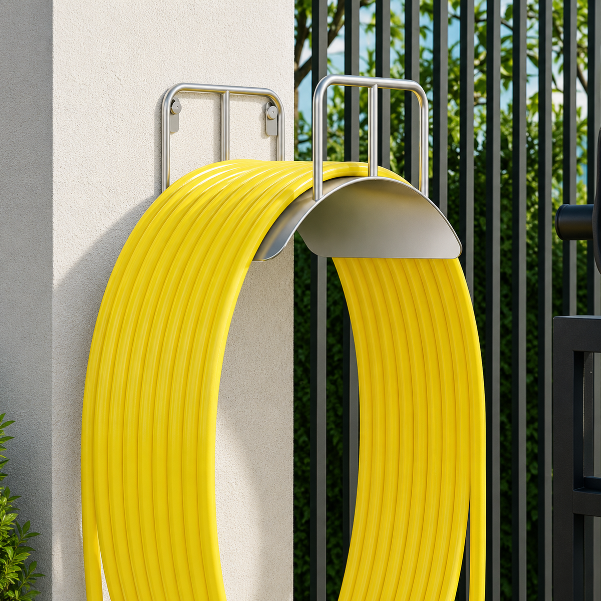 304 Stainless Steel Wall Mounted Garden Hose Holder
