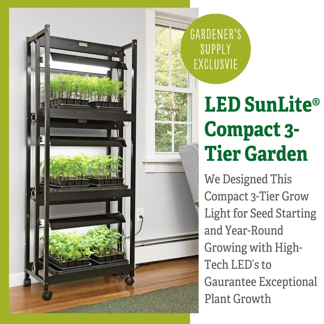 LED SunLite®  Compact 3-Tier Garden