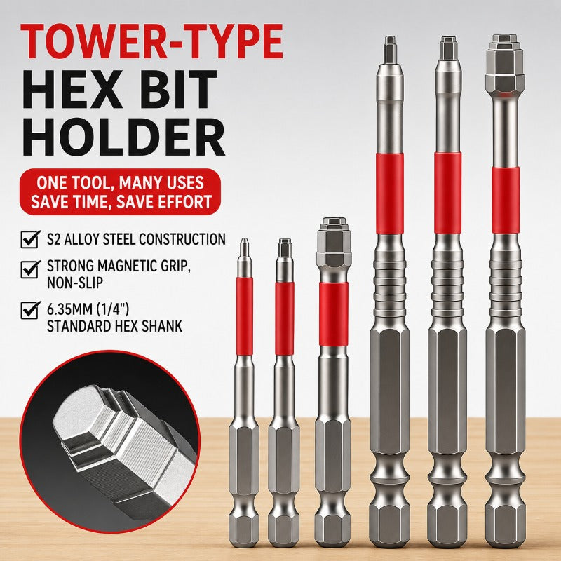 Multi-Size Stepped Hex Bit