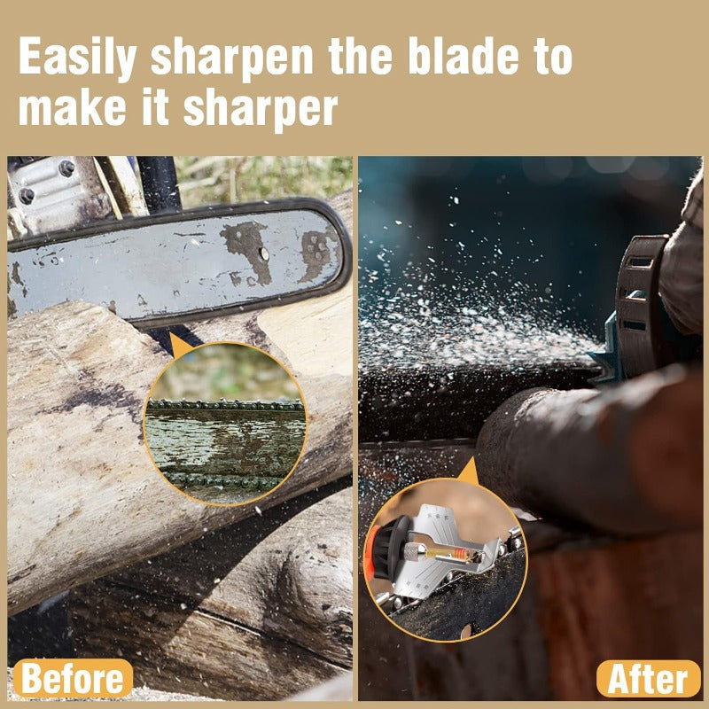 Titanium Plated Chainsaw Bits