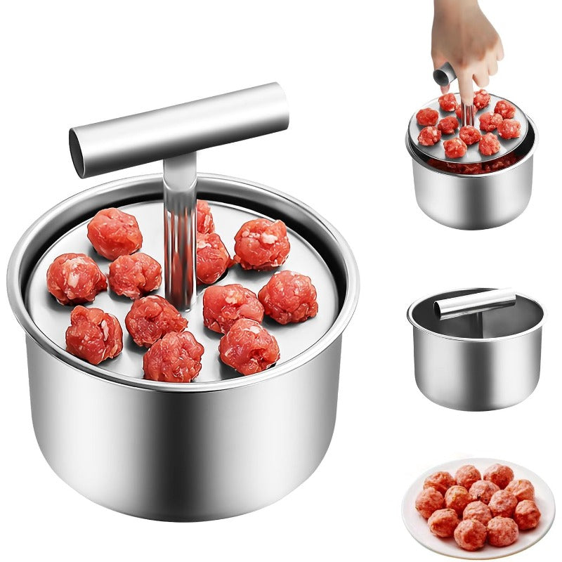 Stainless Steel Meatball Press