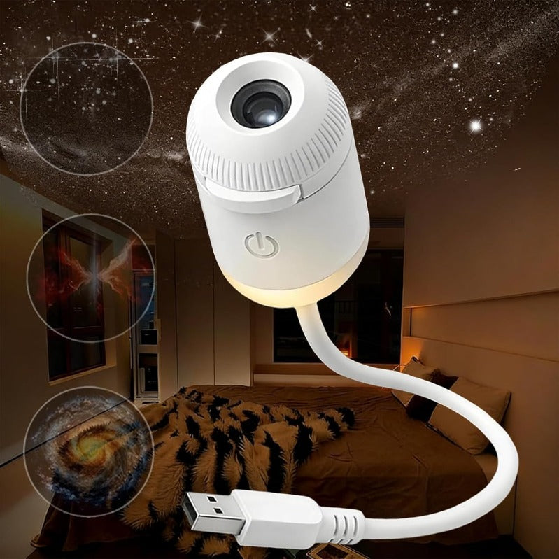 2-in-1 Galaxy Projector Lamp