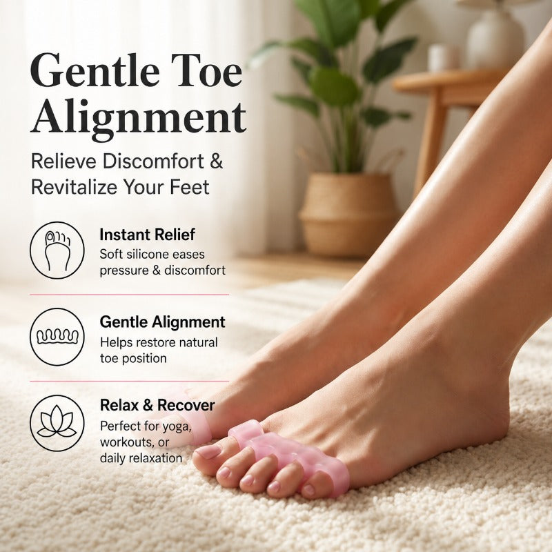 Soft Silicone Toe Separators