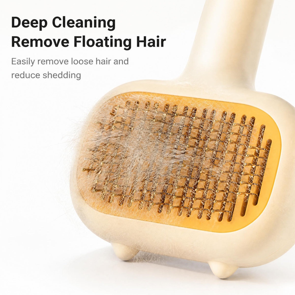Maetiva Duck Brush — Self-Cleaning Slicker for Cats & Dogs