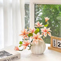 Luxe Ombré Magnolia Tabletop Faux Floral Arrangement