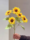 Sunny Meadow Cluster Faux Floral Arrangement