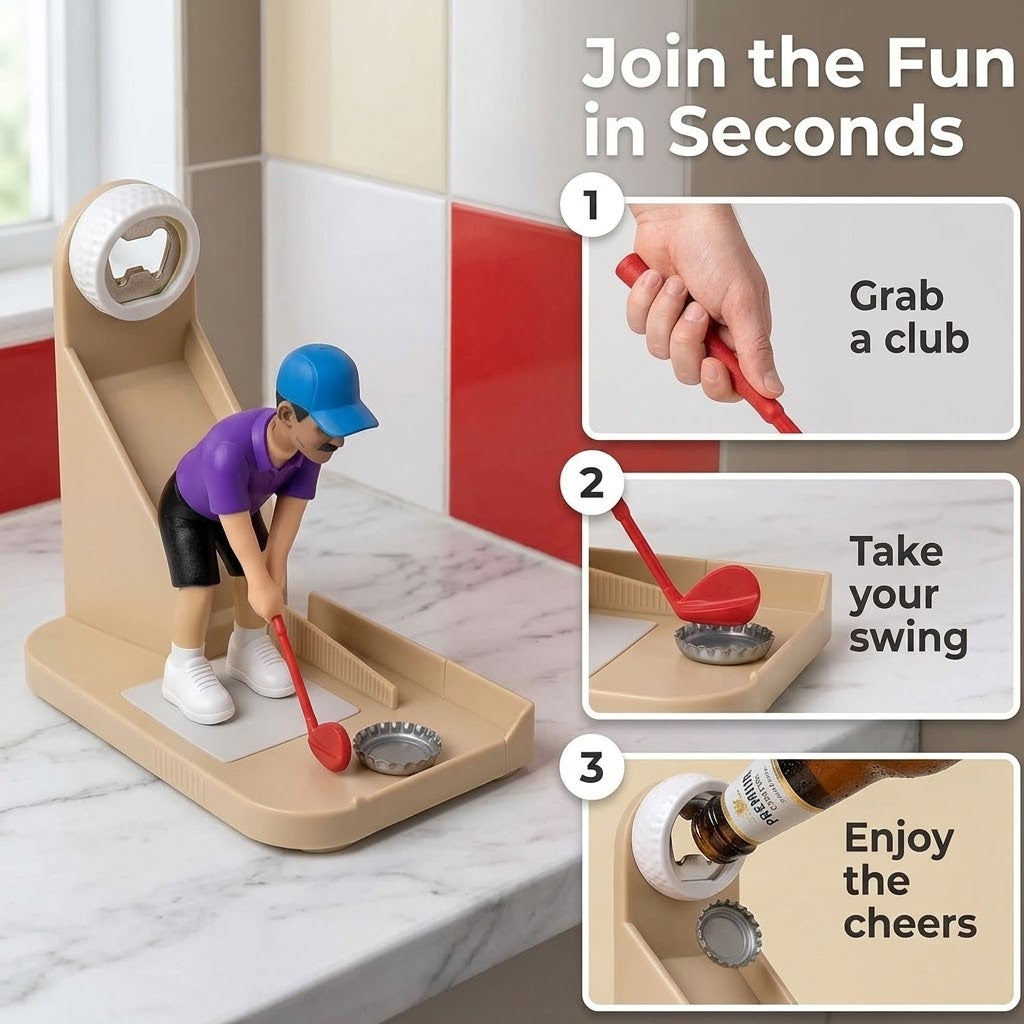Golf Night Bottle Opener