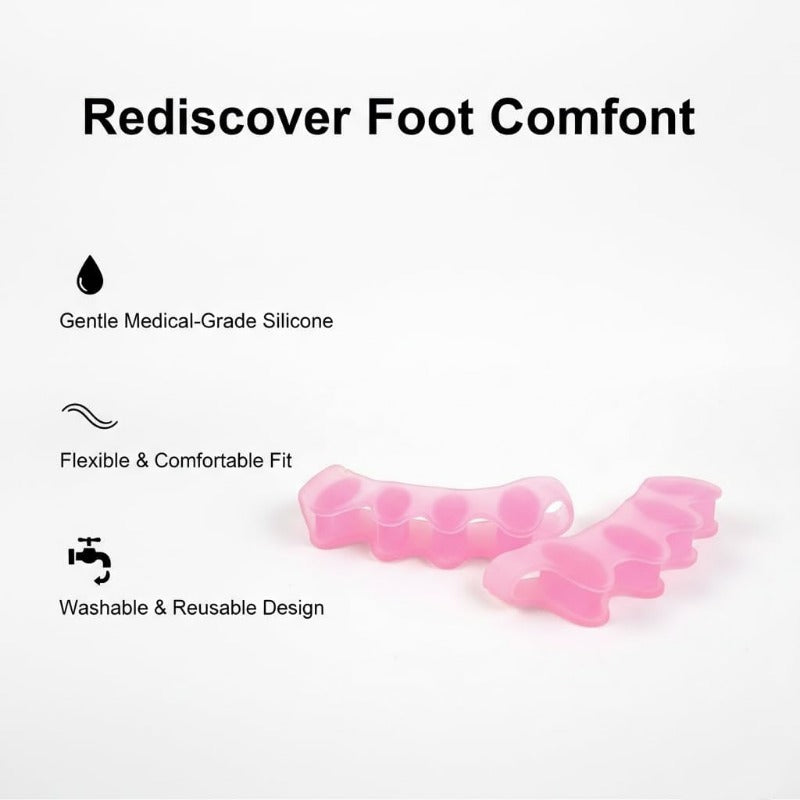 Soft Silicone Toe Separators