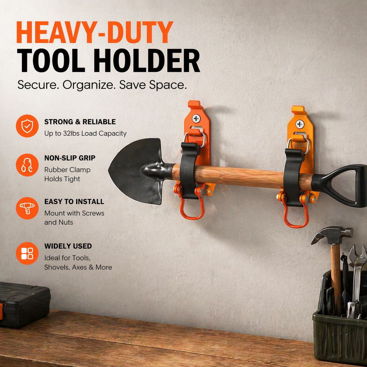 Heavy Duty Metal Clamp