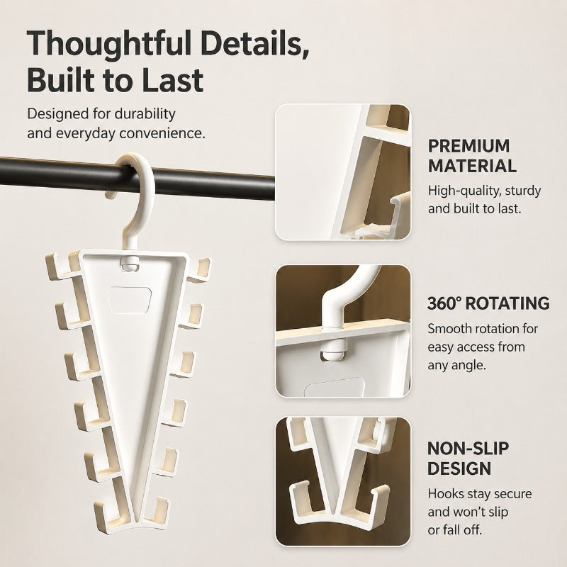 V-Shape Vertical Storage Hanger