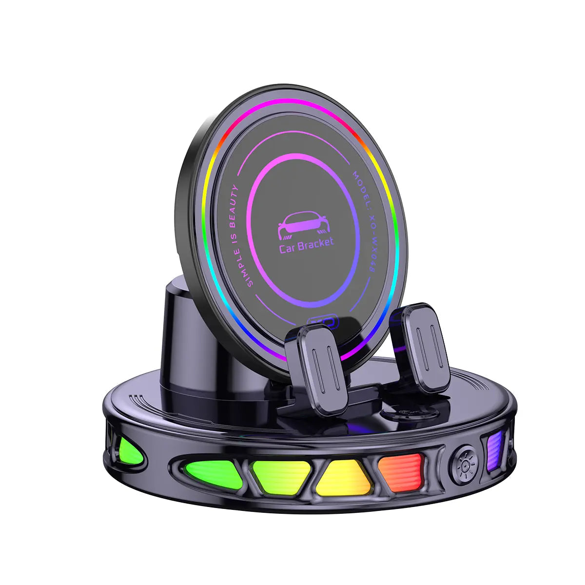 Wireless Charging Car Mount — Fast Charging, Automatic Clamping, Vent Mount, Dashboard Mount, Rotating, Universal