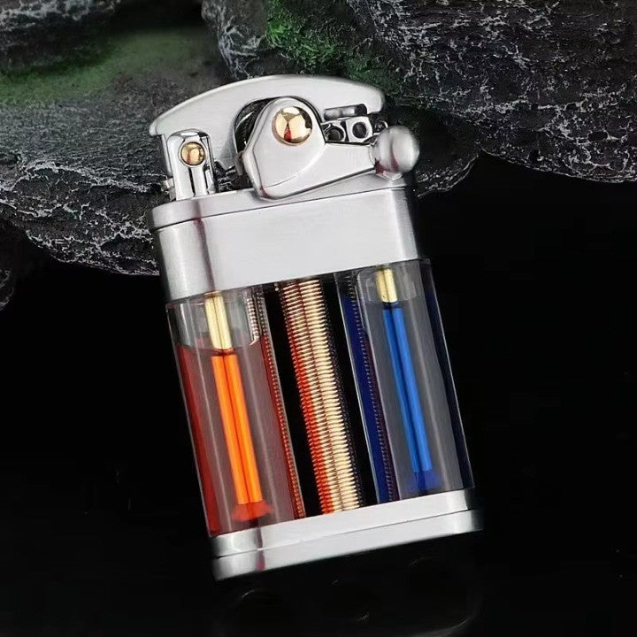 Multi-Fuel Transparent Fluid Kerosene Lighter