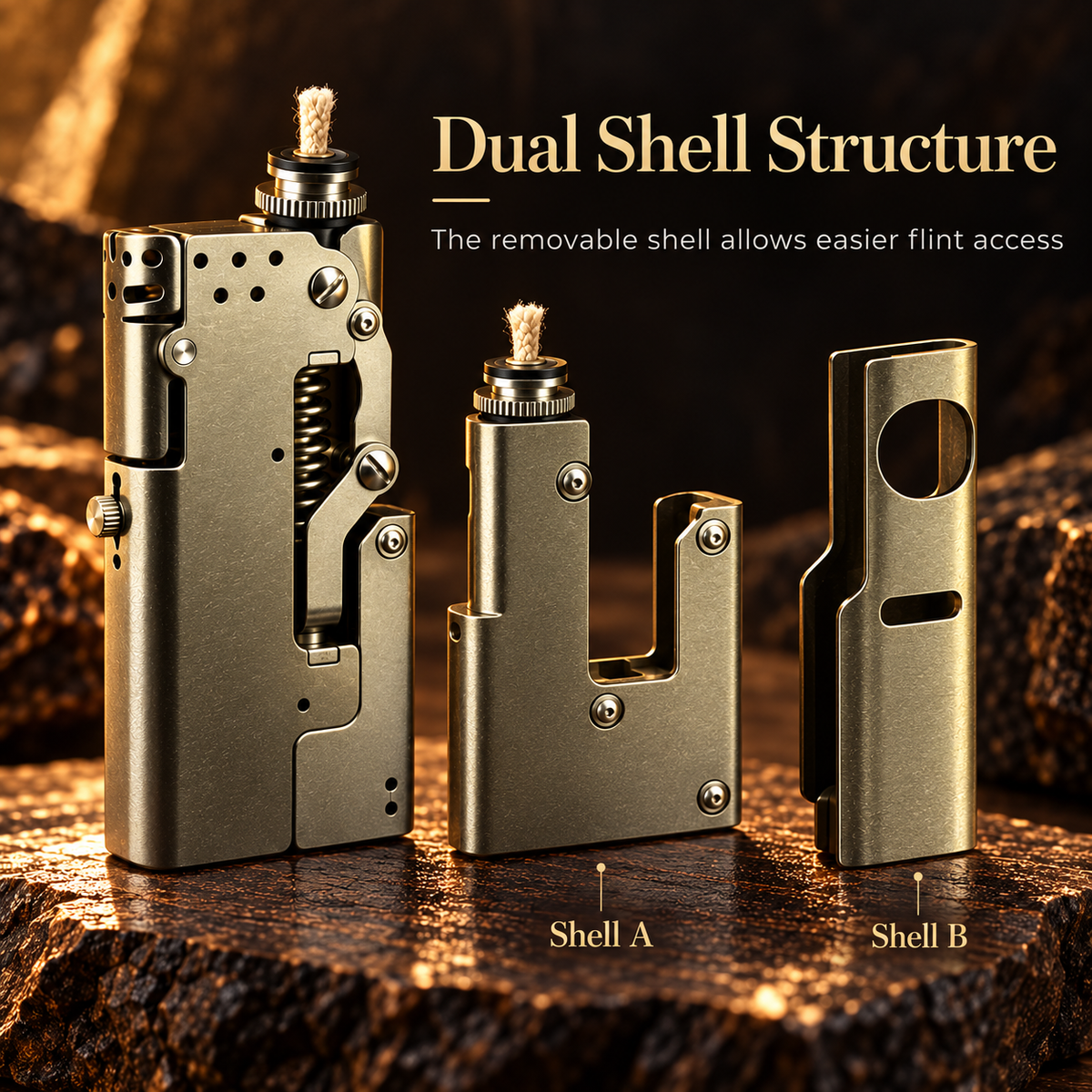Old Soul Vintage Pocket Lighter