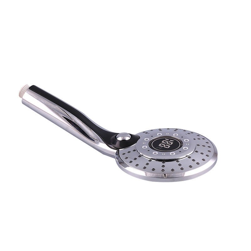 LED Temperature-Display Shower Head with 3 Spray Modes