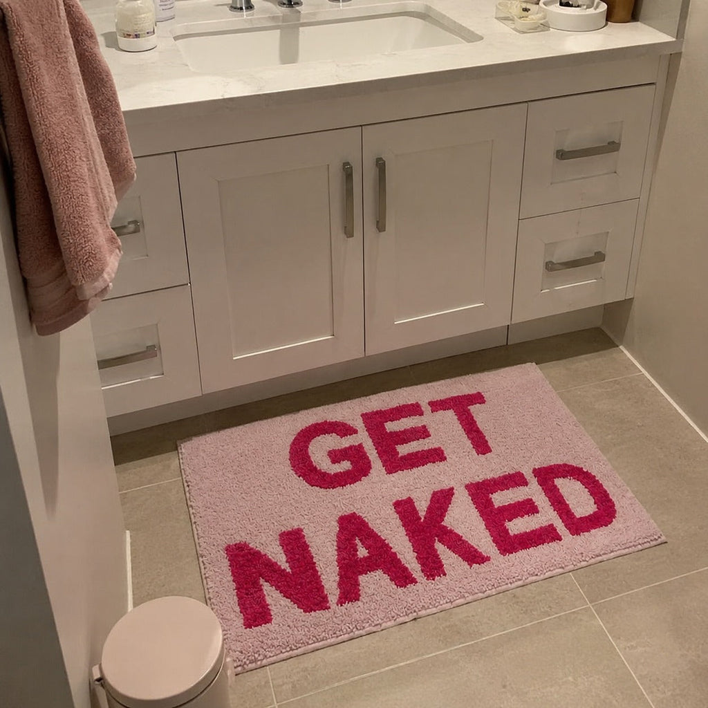 Get Naked Bathroom Mat