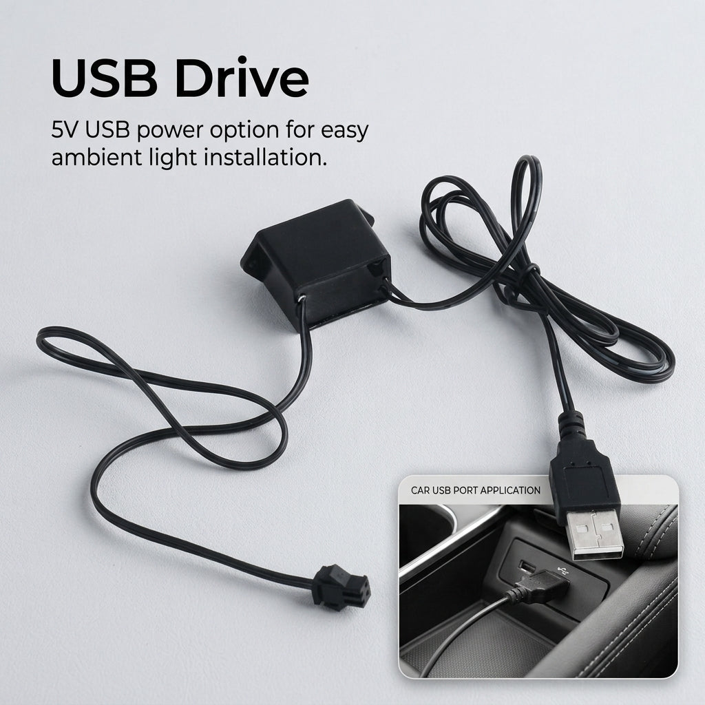 Car Interior Decorative LED Strip Atmosphere Light