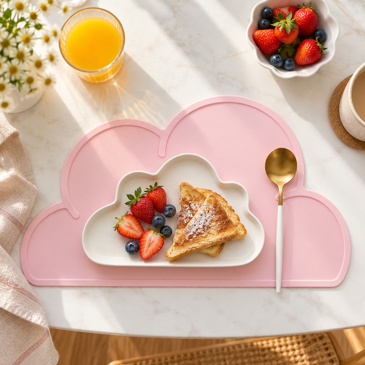 Cute Waterproof Silicone Placemat