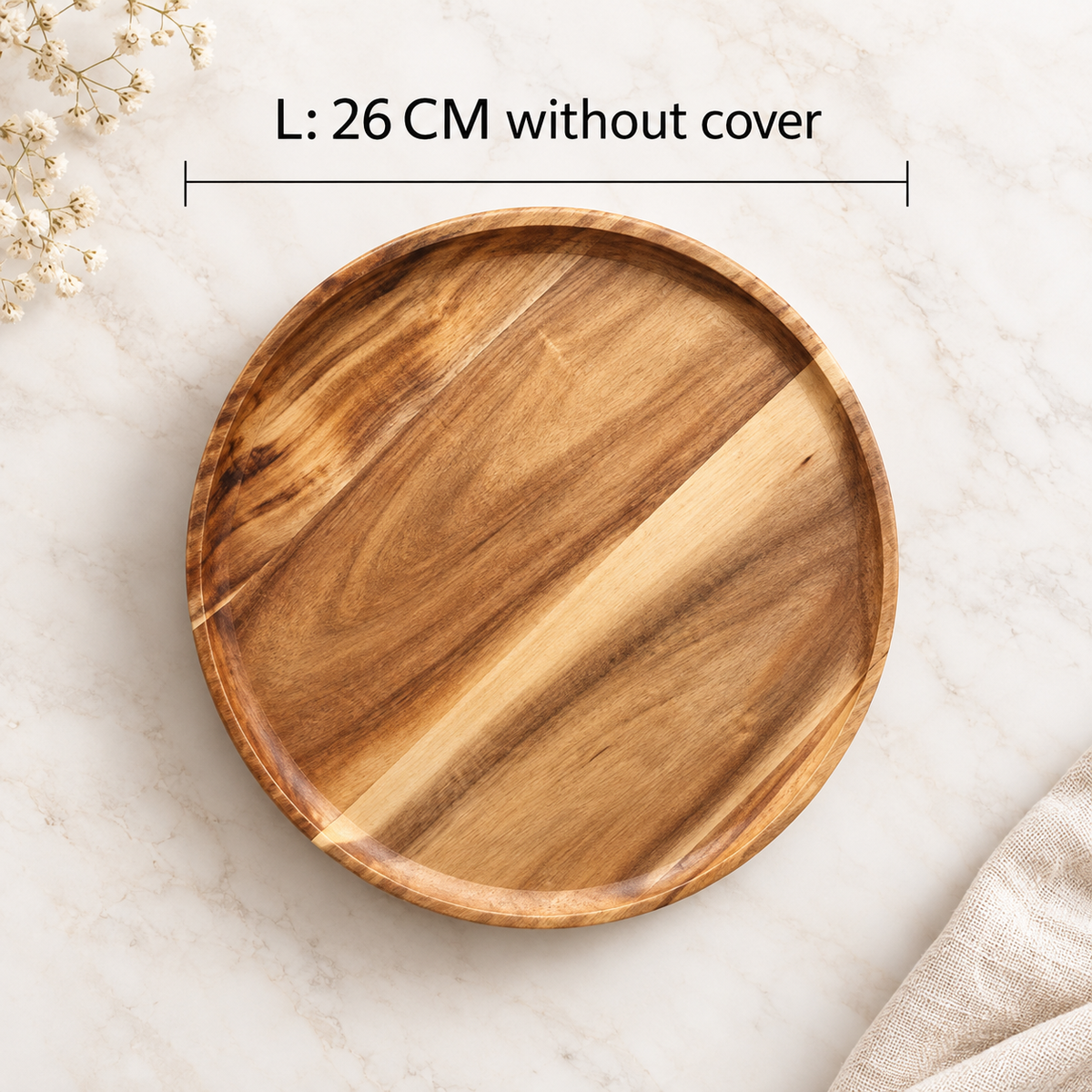 Luxury Wooden Plate for Serving