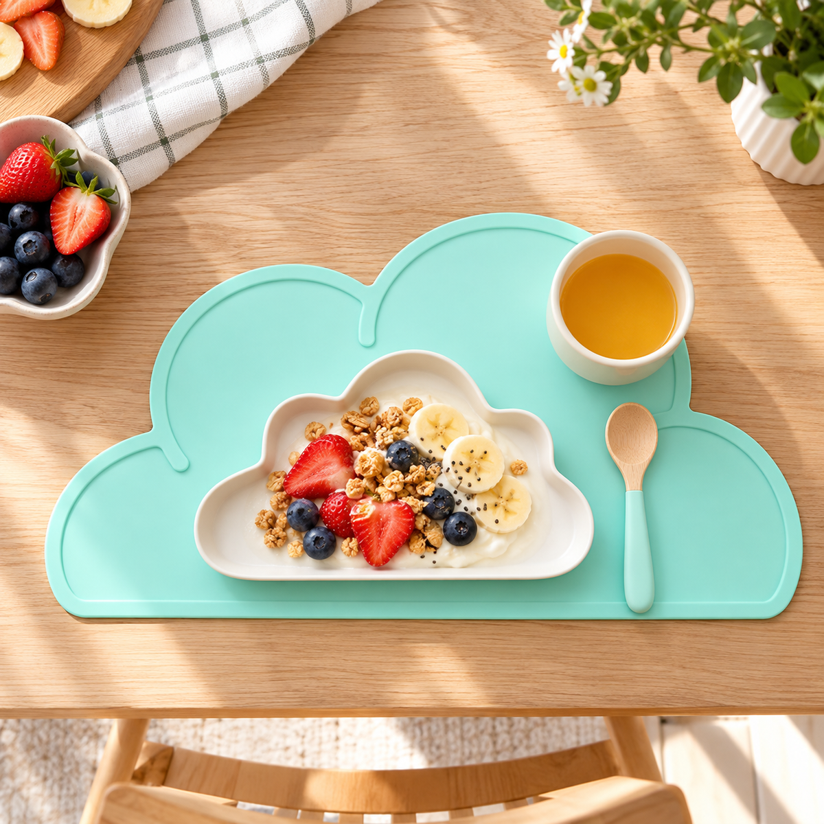 Cute Waterproof Silicone Placemat