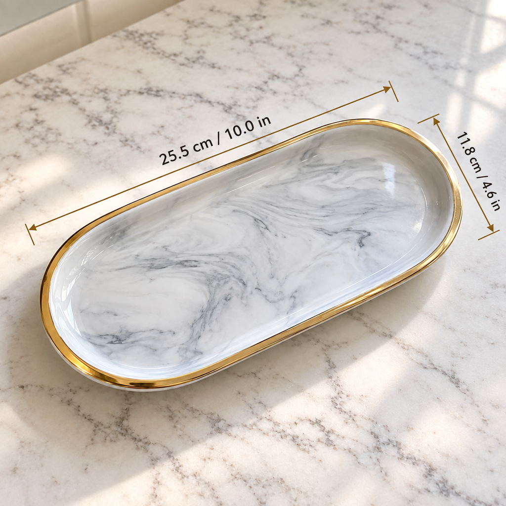 Top grade Oval Ceramic Food Plate