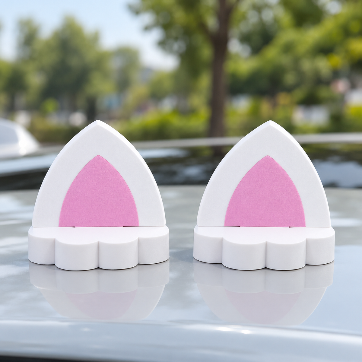 Cute Car Ear Exterior Roof Stickers