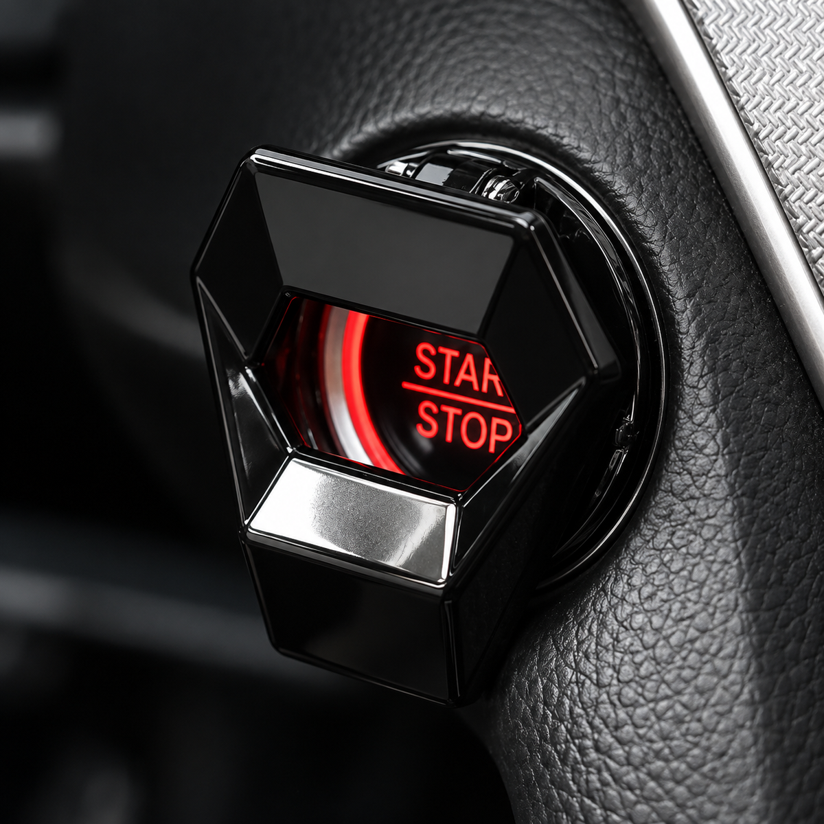 Universal Race Car Style Start Button Cover