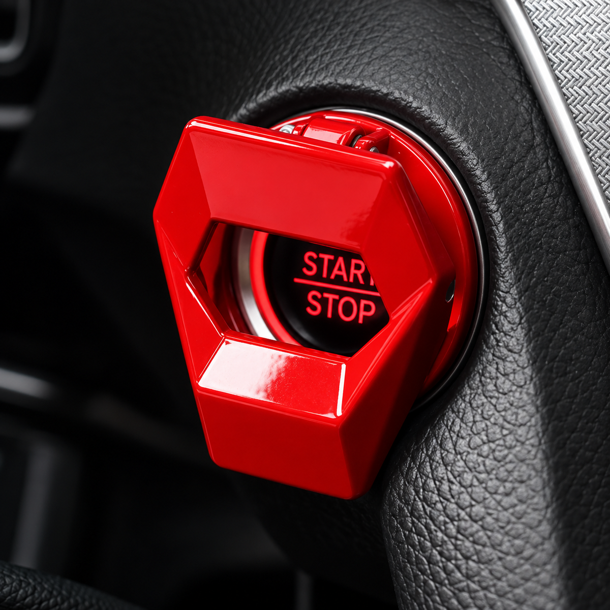 Universal Race Car Style Start Button Cover