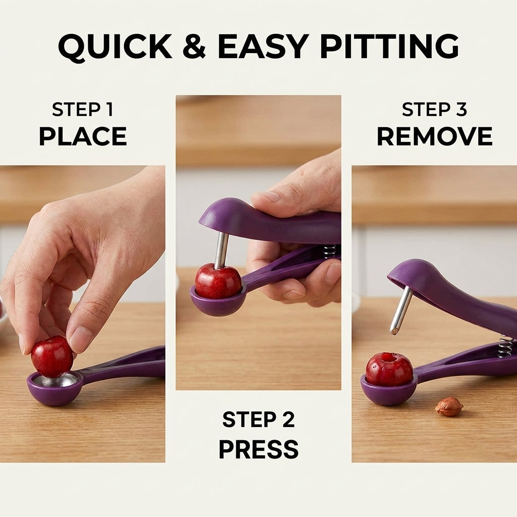 Cherry Pitter Remover Gadget