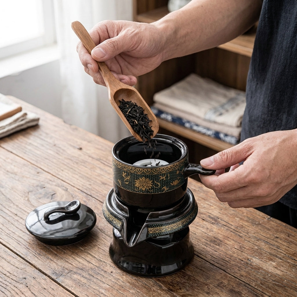 Vintage Chinese Style Unique Ceramic Tea Set