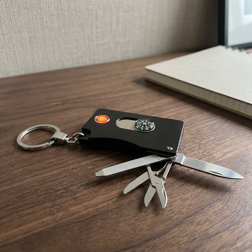 Flameless Windproof Multi-function Lighter