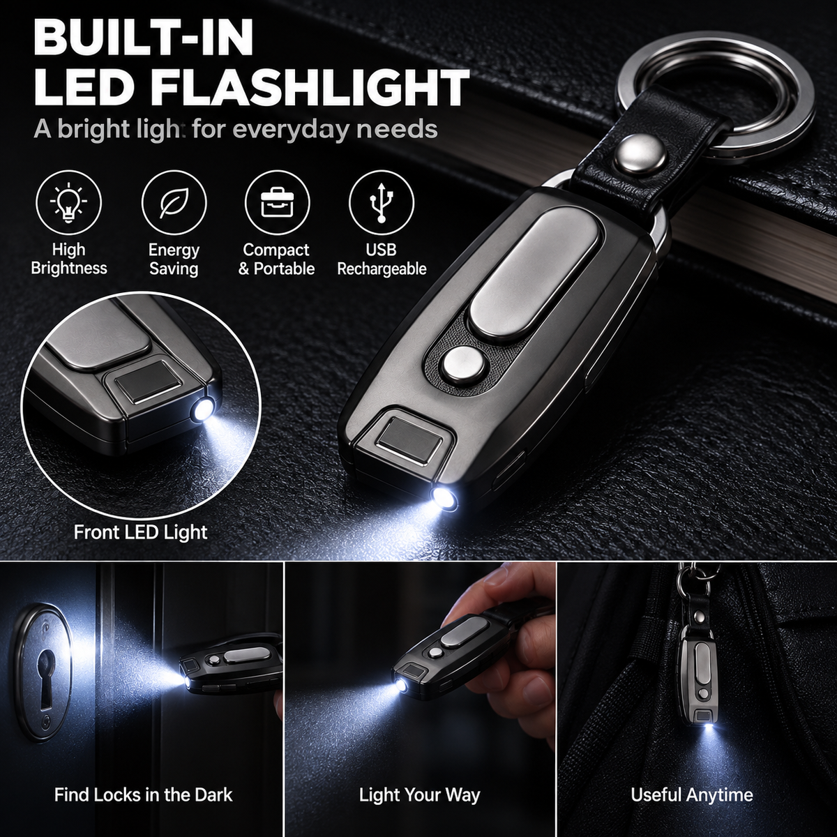 USB Rechargeable Windproof Plasma Flameless Electronic Lighter