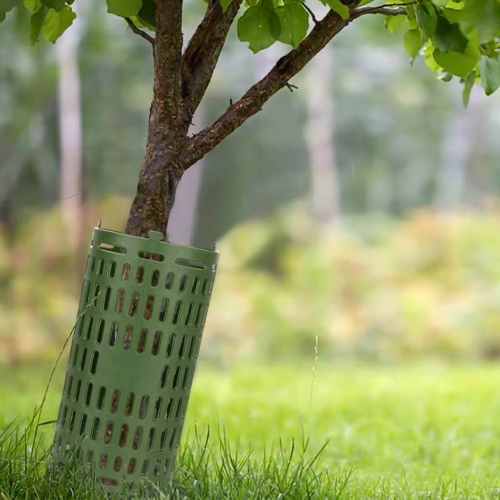 Tree Guards for Trees - Plastic Tree Trunk Protector to Protect Against Deer, Rabbits & Squirrels | Cultiuana