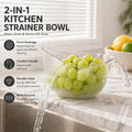 Effortless Pouring Drain Basket