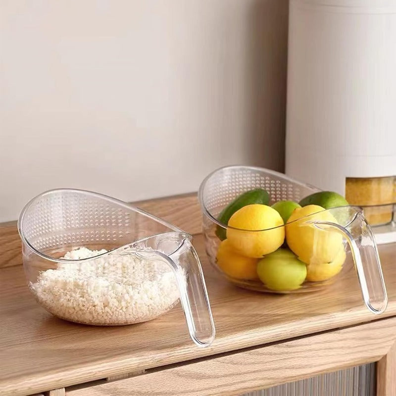 Effortless Pouring Drain Basket